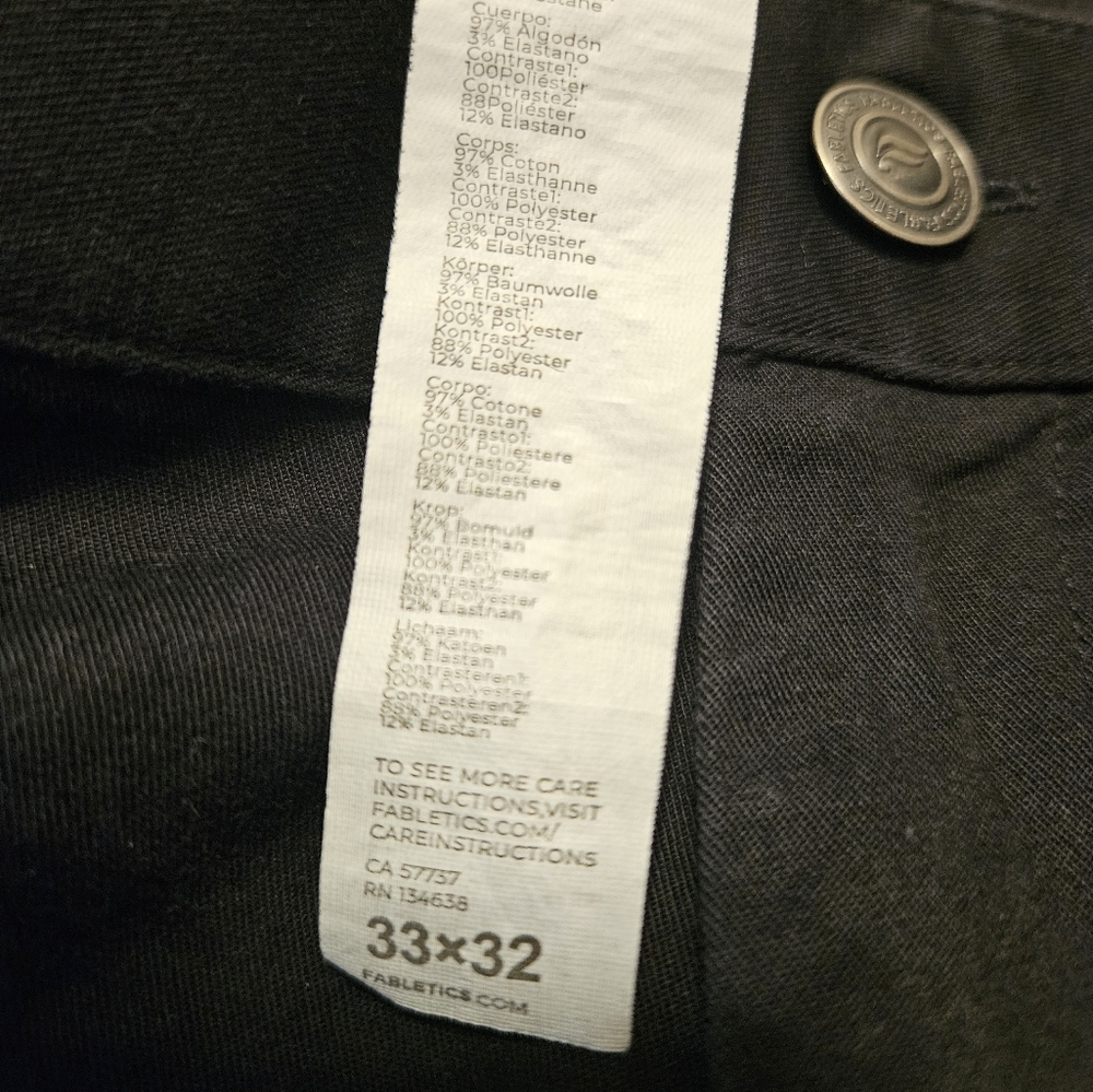 Fabletics Trousers Black - Picture 2 of 3